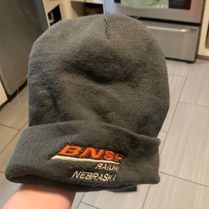 Gray BNSF beanie